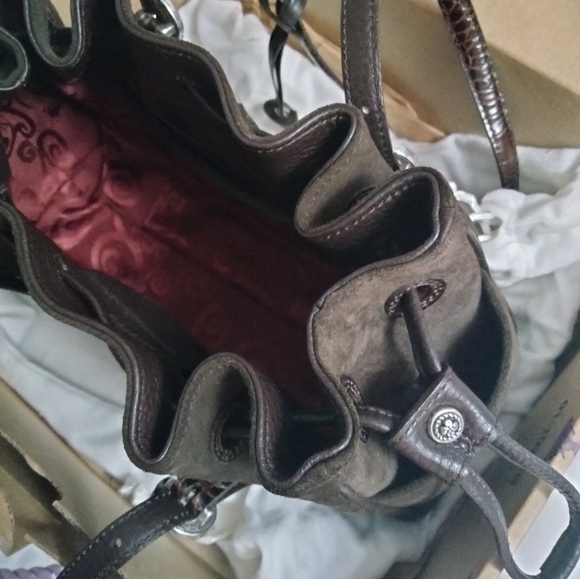 Brighton Chocolate Brown Cinnabar Handbag (Smaller Version of Cinlaire) - Picture 10 of 16